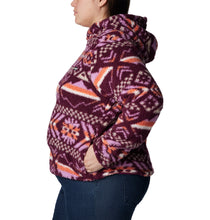 Load image into Gallery viewer, Columbia Women&#39;s West Bend Fleece Hoody (Marionberry/Cherry)
