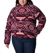 Load image into Gallery viewer, Columbia Women&#39;s West Bend Fleece Hoody (Marionberry/Cherry)
