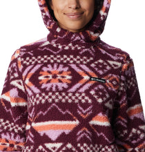 Load image into Gallery viewer, Columbia Women&#39;s West Bend Fleece Hoody (Marionberry/Cherry)
