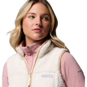Columbia Women's West Bend II Fleece Vest (Chalk)