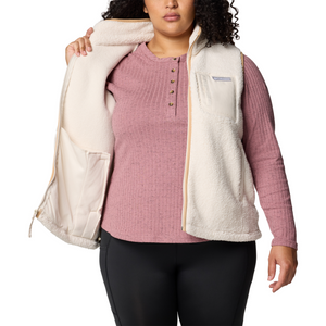 Columbia Women's West Bend II Fleece Vest (Chalk)