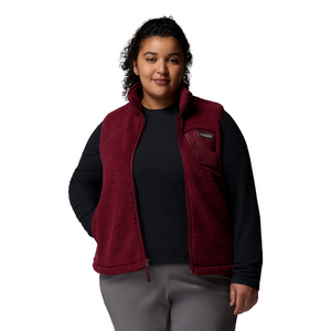 Columbia Women's West Bend II Fleece Vest (Rich Wine)