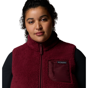 Columbia Women's West Bend II Fleece Vest (Rich Wine)