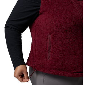 Columbia Women's West Bend II Fleece Vest (Rich Wine)