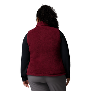 Columbia Women's West Bend II Fleece Vest (Rich Wine)