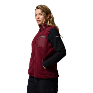 Columbia Women's West Bend II Fleece Vest (Rich Wine)