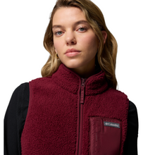 Load image into Gallery viewer, Columbia Women&#39;s West Bend II Fleece Vest (Rich Wine)
