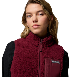 Columbia Women's West Bend II Fleece Vest (Rich Wine)