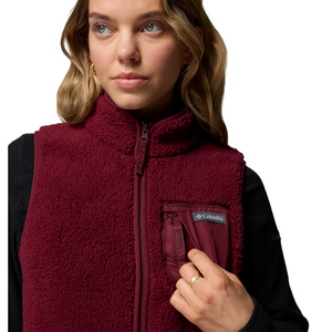 Columbia Women's West Bend II Fleece Vest (Rich Wine)