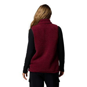 Columbia Women's West Bend II Fleece Vest (Rich Wine)