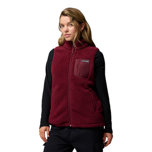 Columbia Women's West Bend II Fleece Vest (Rich Wine)