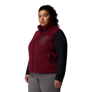 Columbia Women's West Bend II Fleece Vest (Rich Wine)