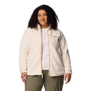 Columbia Women's West Bend II Full Zip Fleece (Chalk)