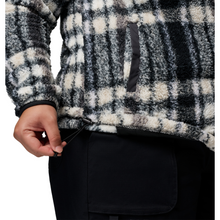 Load image into Gallery viewer, Columbia Women&#39;s West Bend II Printed Full Zip Fleece (Black Herringplaid)
