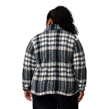 Load image into Gallery viewer, Columbia Women&#39;s West Bend II Printed Full Zip Fleece (Black Herringplaid)
