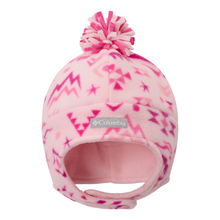 Load image into Gallery viewer, Columbia Youth Frosty Trail II Earflap Beanie Hat (Satin Pink Peaked)
