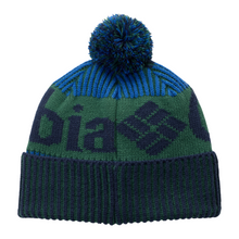 Load image into Gallery viewer, Columbia Youth Polar Powder III Beanie Hat (Coll Navy/Mountain Blue/Rain Forest)
