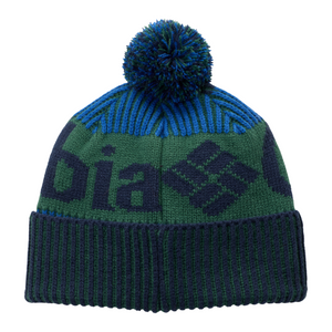 Columbia Youth Polar Powder III Beanie Hat (Coll Navy/Mountain Blue/Rain Forest)