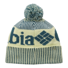 Load image into Gallery viewer, Columbia Youth Polar Powder III Beanie Hat (Everblue/Crushed Blue/Citron Haze)
