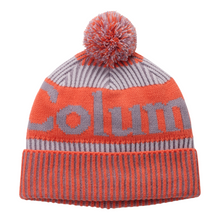 Load image into Gallery viewer, Columbia Youth Polar Powder III Beanie Hat (Shale Purple/Lavender Pearl/Zing)
