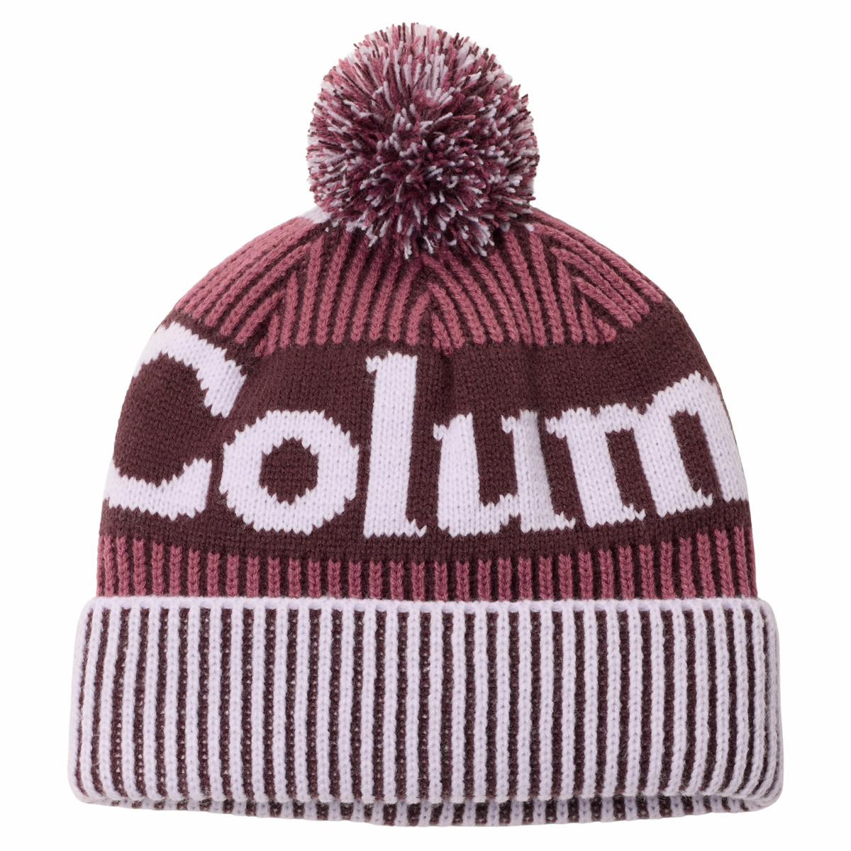 Columbia Youth Polar Powder III Omni-Heat Beanie Hat (Purple Tint/Antique Mauve/Moonvista)