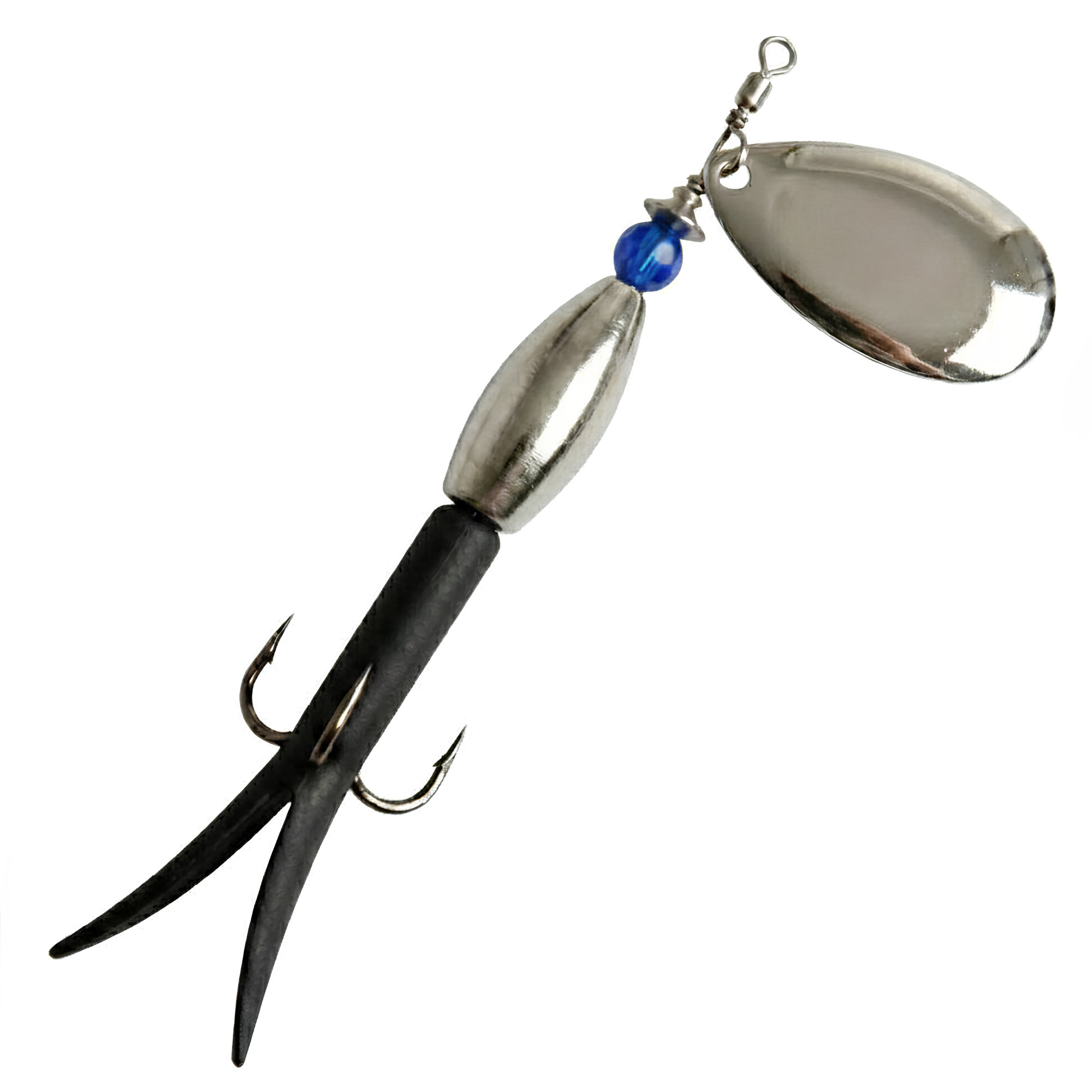 Conehead Flying C Spinning Lure (15g Black/Silver)