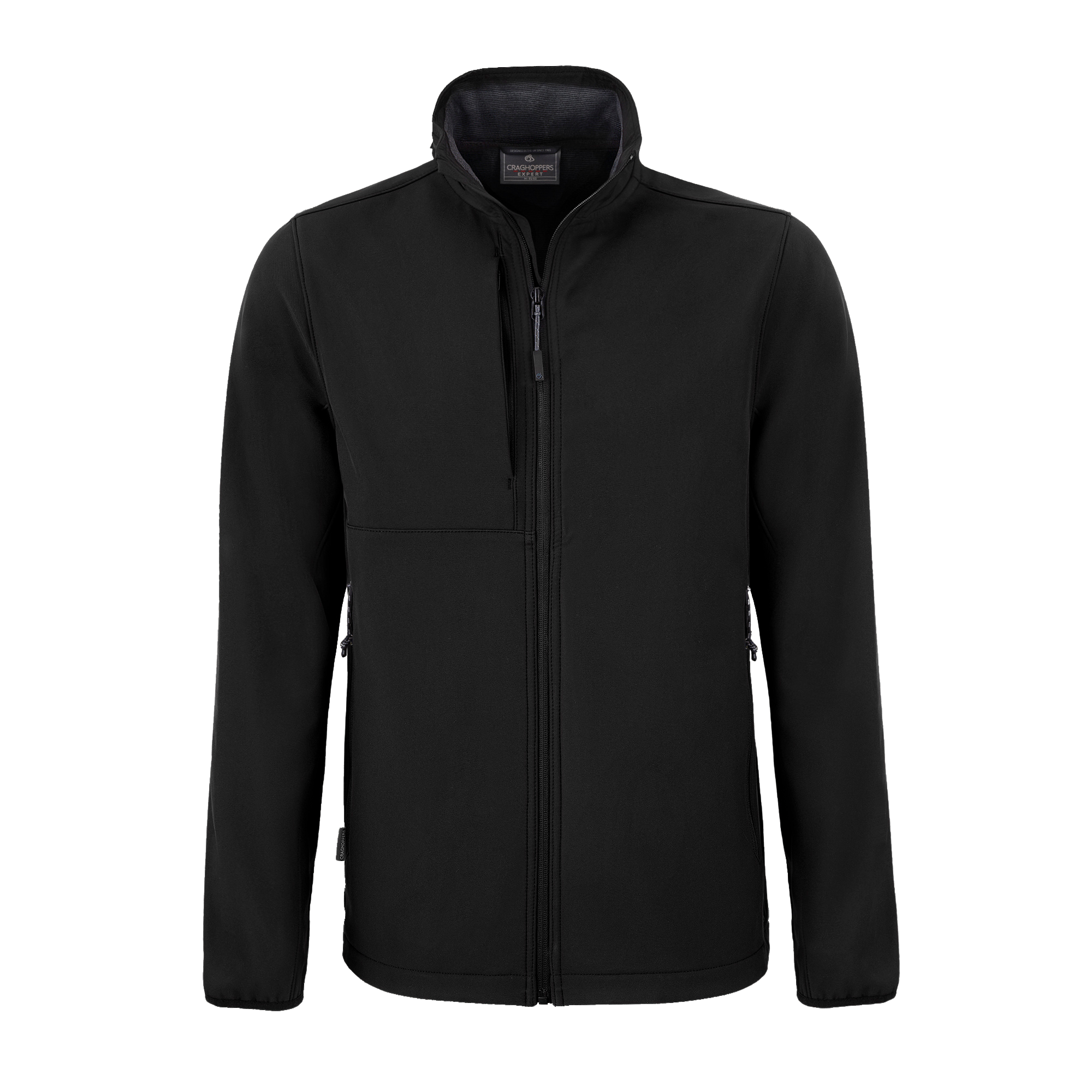 Craghoppers Expert Men's Basecamp Softshell Jacket (Black)