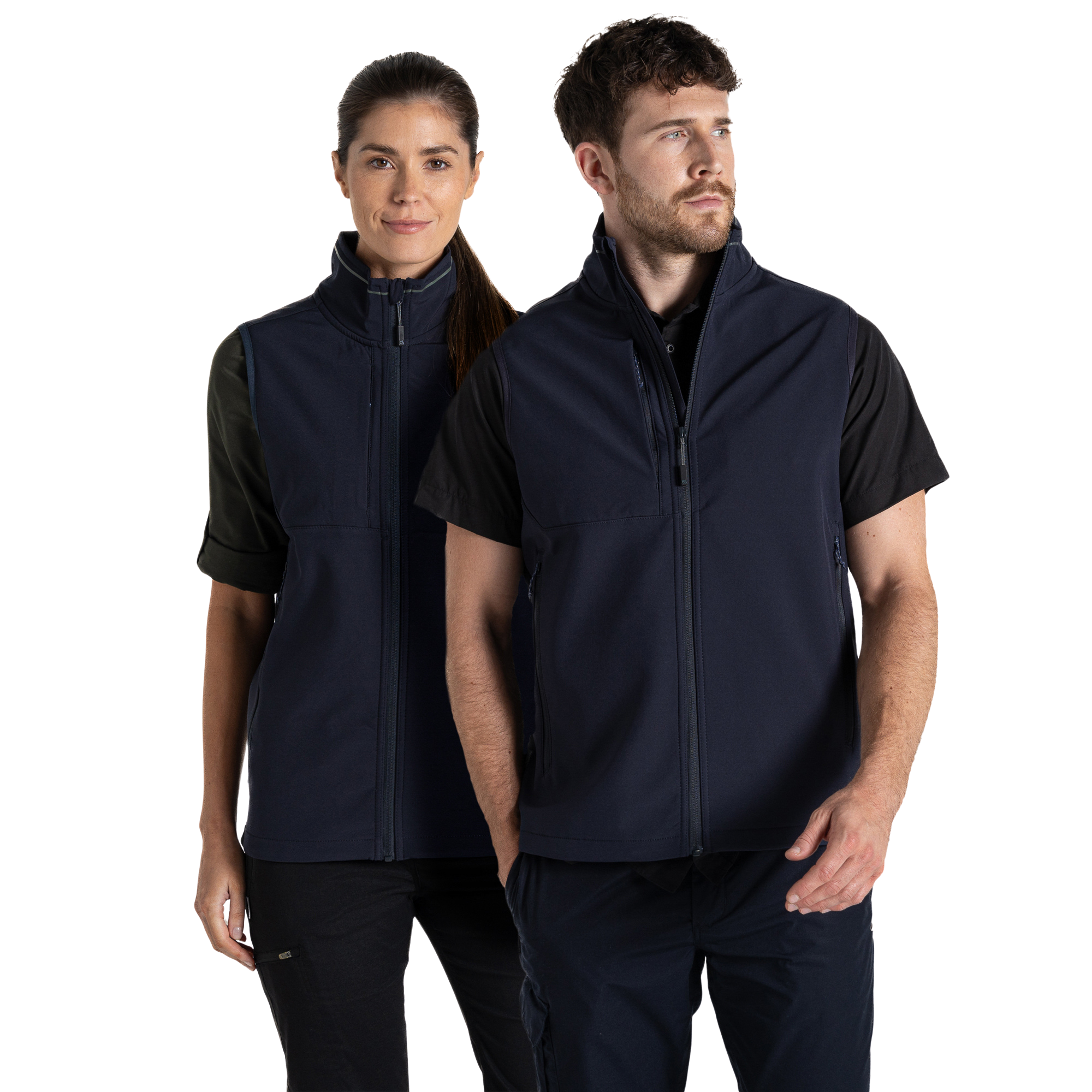 Craghoppers Expert Unisex Bascamp Softshell Vest (Dark Navy)