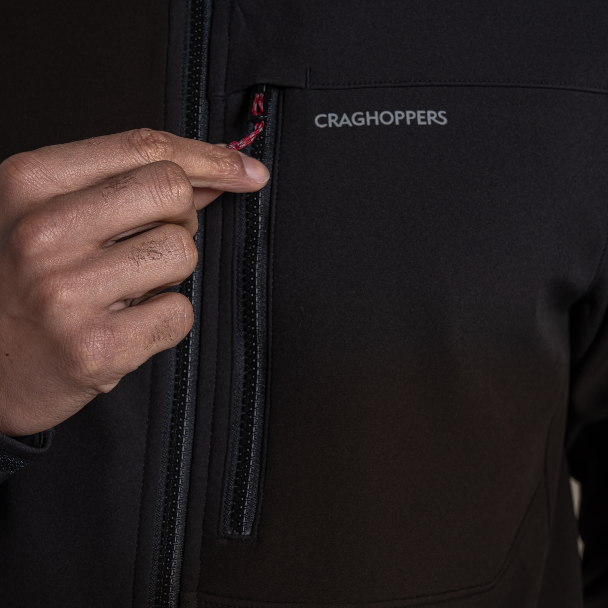 Craghoppers Men's Altis II Softshell Jacket (Black)