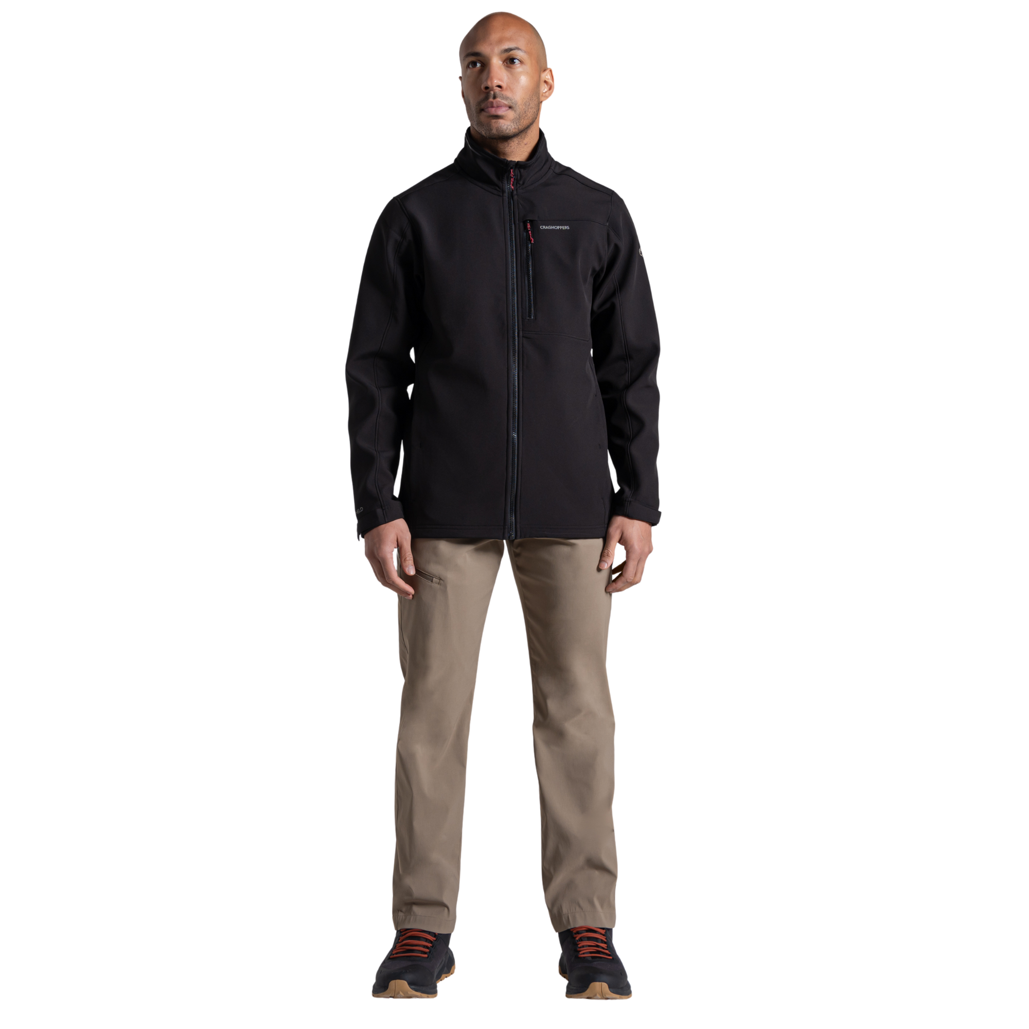 Craghoppers Men's Altis II Softshell Jacket (Black)