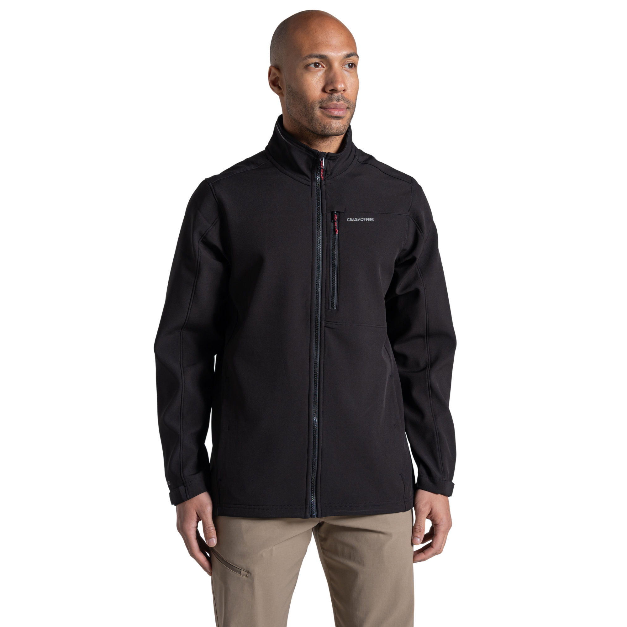 Craghoppers Men's Altis II Softshell Jacket (Black)
