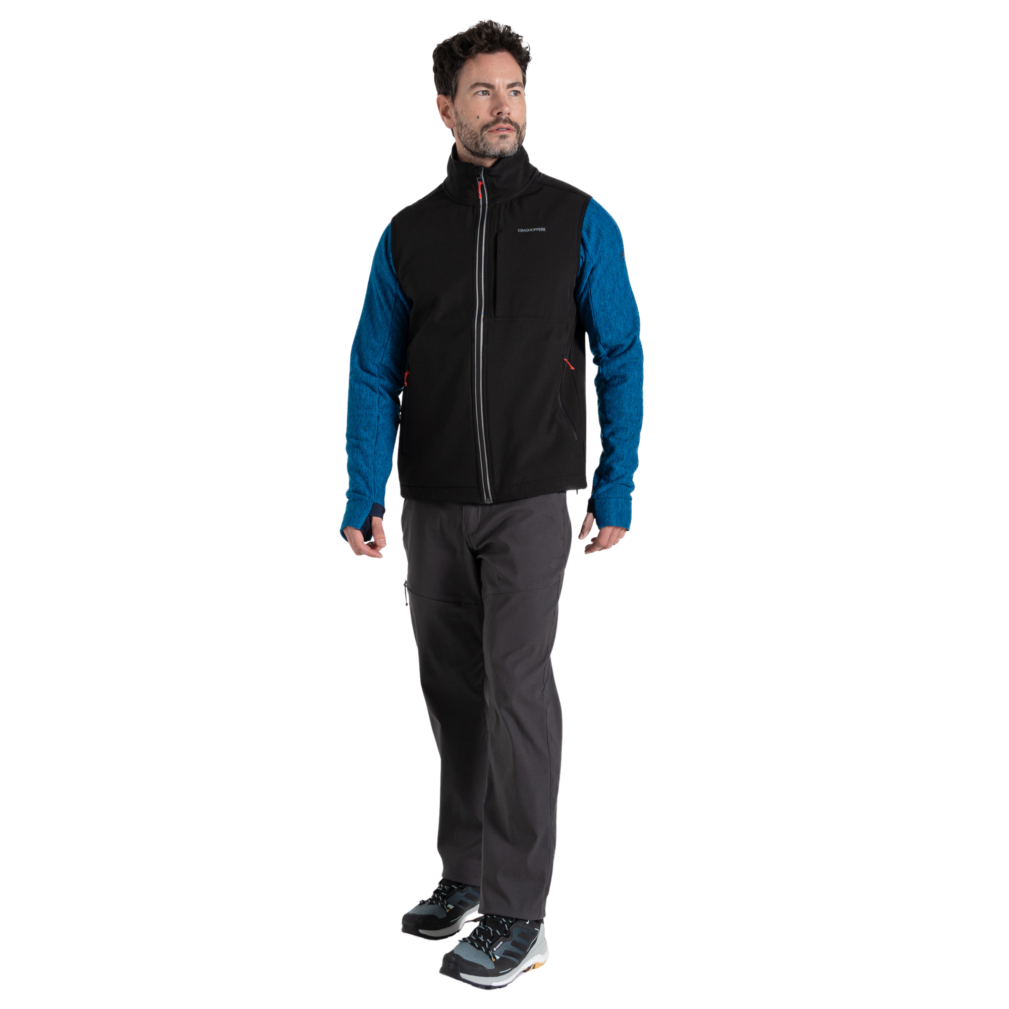 Craghoppers Men's Altis Softshell Vest (Black)