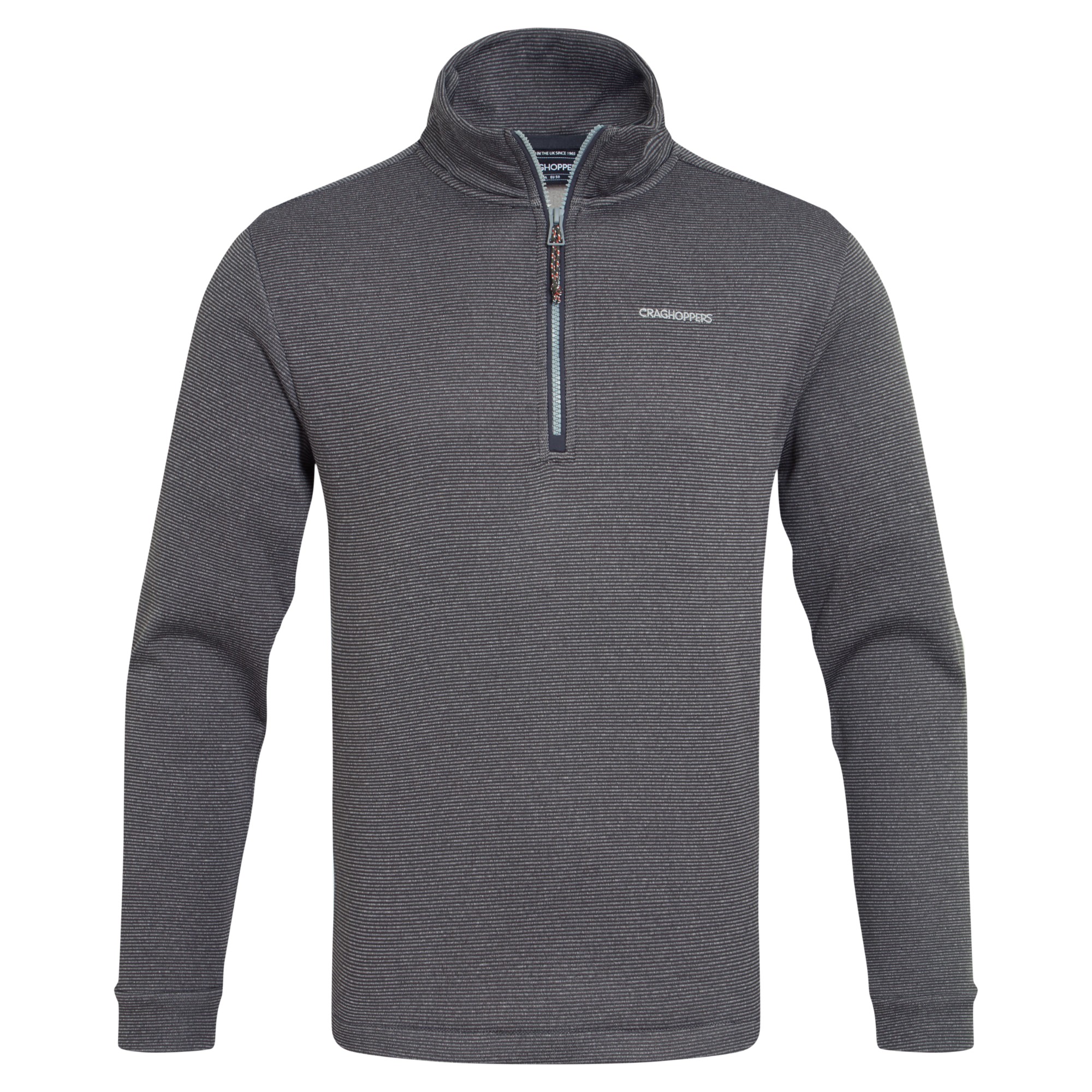 Craghoppers Men's Blake Half Zip Fleece Top (Cloud Grey)