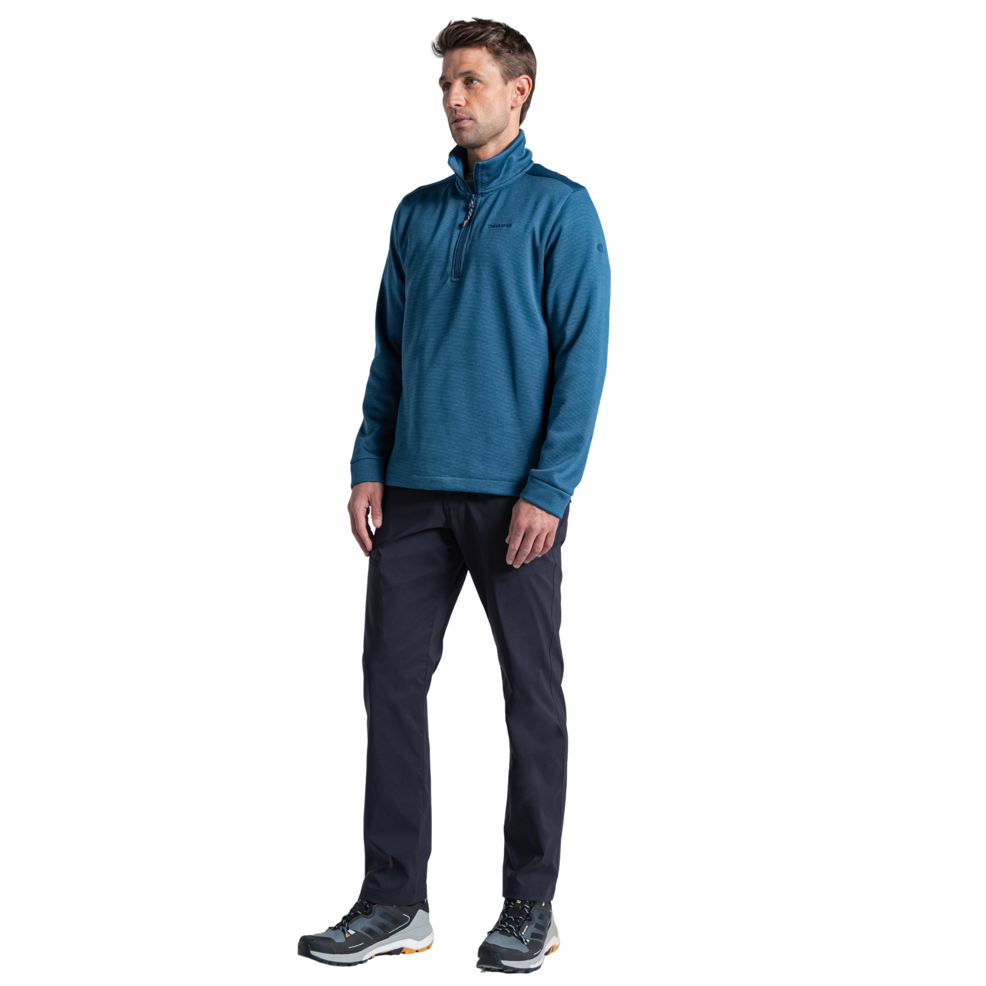 Craghoppers Men's Blake Half Zip Fleece Top (Poseidon)