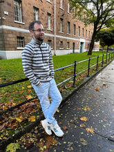 Load image into Gallery viewer, Craghoppers Men&#39;s Bonan Half Zip Fleece Top (Blue Navy Stripe)
