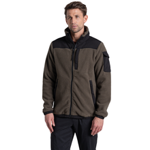 Load image into Gallery viewer, Craghoppers Men&#39;s Braefell Full Zip Fleece (Woodland)
