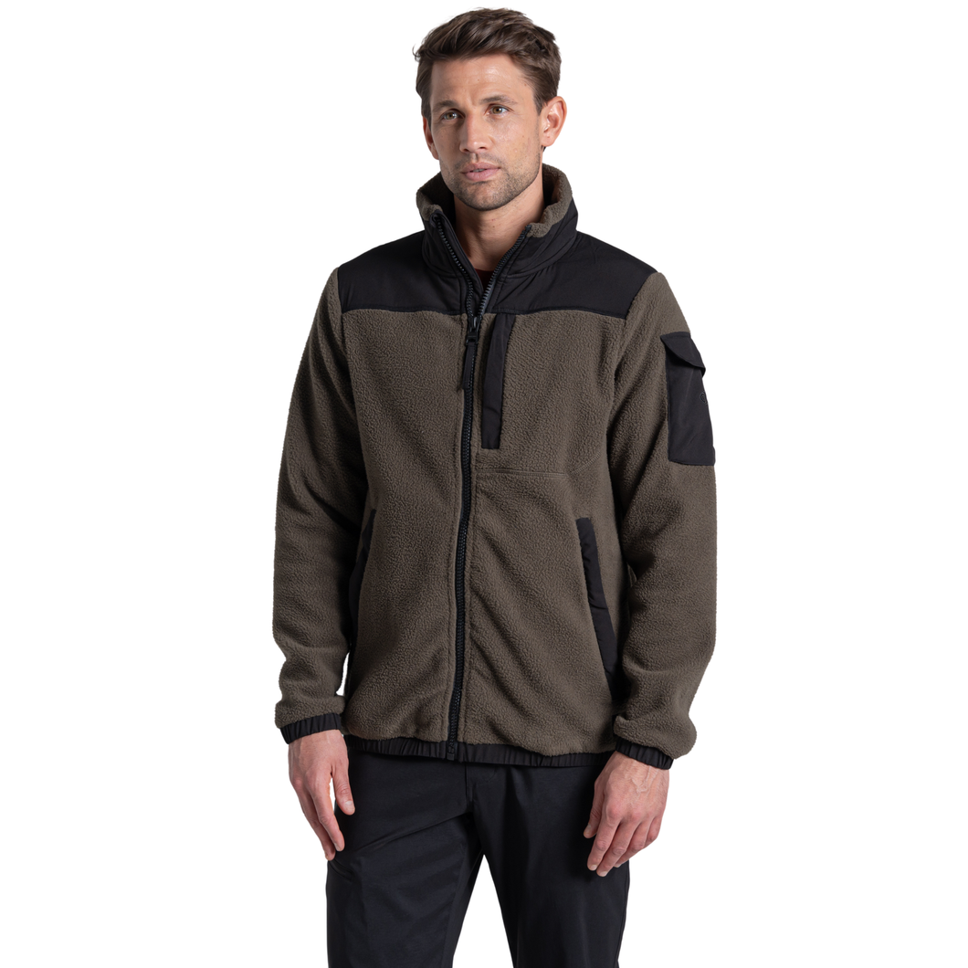 Craghoppers Men's Braefell Full Zip Fleece (Woodland)
