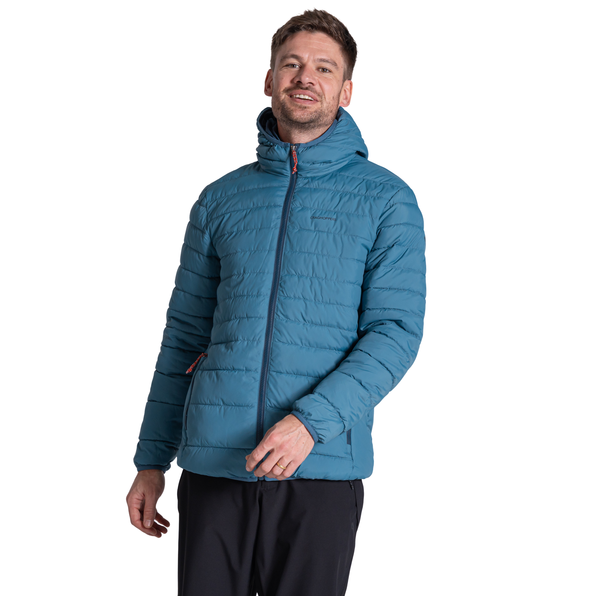 Craghoppers Men's Complite IX Hooded Insulated Jacket Winter Storm 1Y0 CMN323
