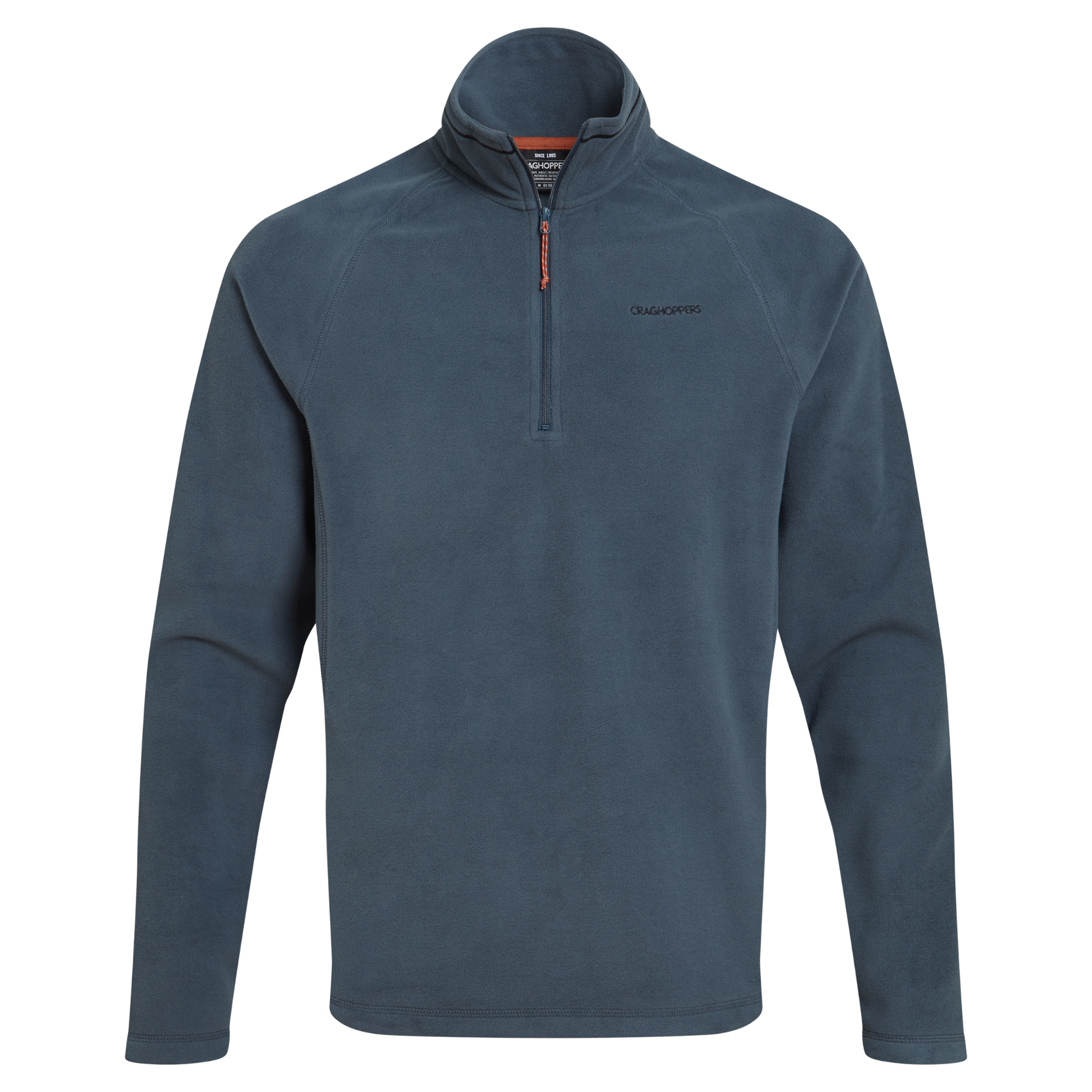 Craghoppers Men's Corey VI Half Zip Fleece Top Blue Stone BRK CMA1287