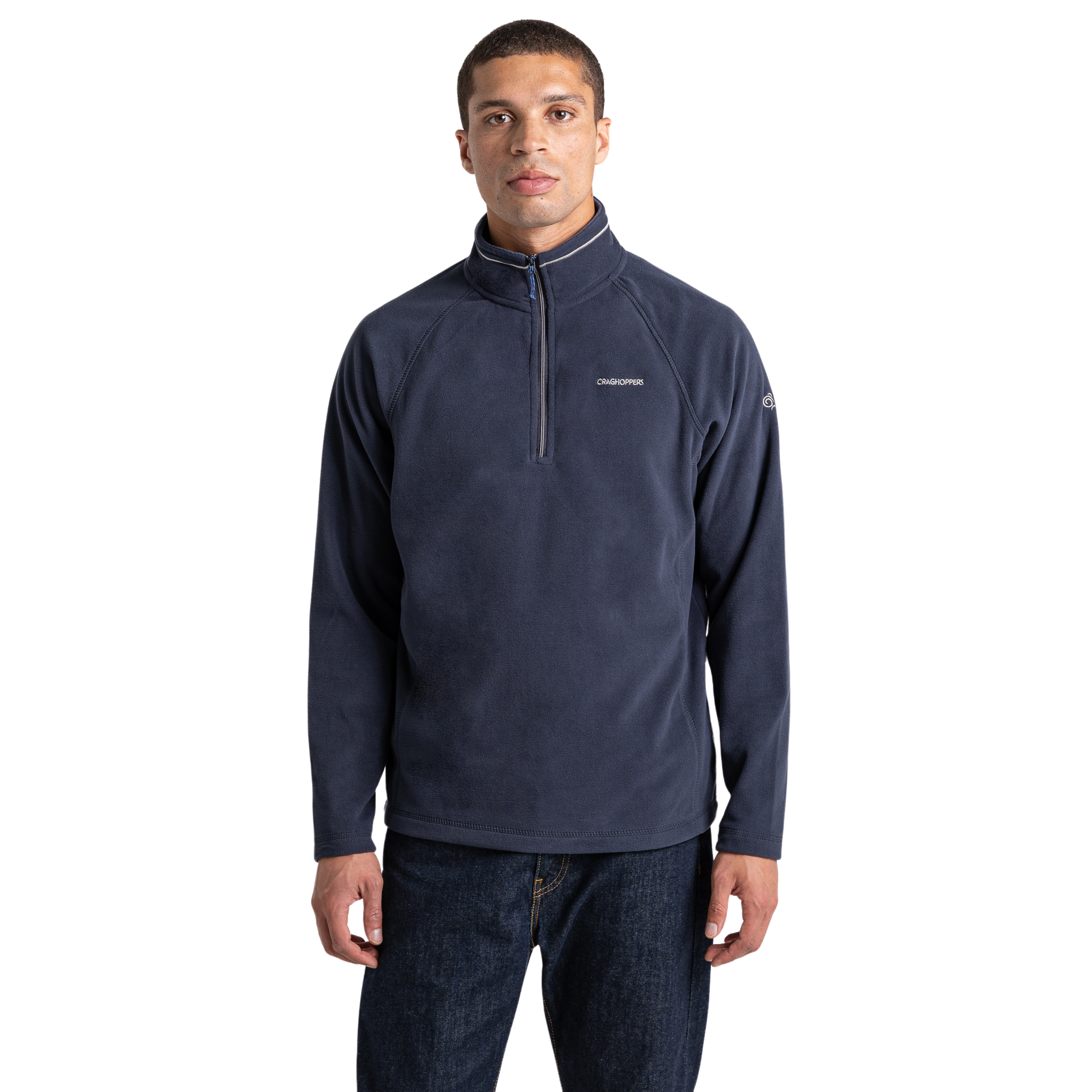 Craghoppers Men's Corey VI Half Zip Fleece Top (Navy/Blue