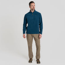 Load image into Gallery viewer, Craghoppers Men&#39;s Corey VI Half Zip Fleece Top (Tourmaline Blue)
