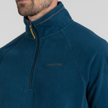 Load image into Gallery viewer, Craghoppers Men&#39;s Corey VI Half Zip Fleece Top (Tourmaline Blue)
