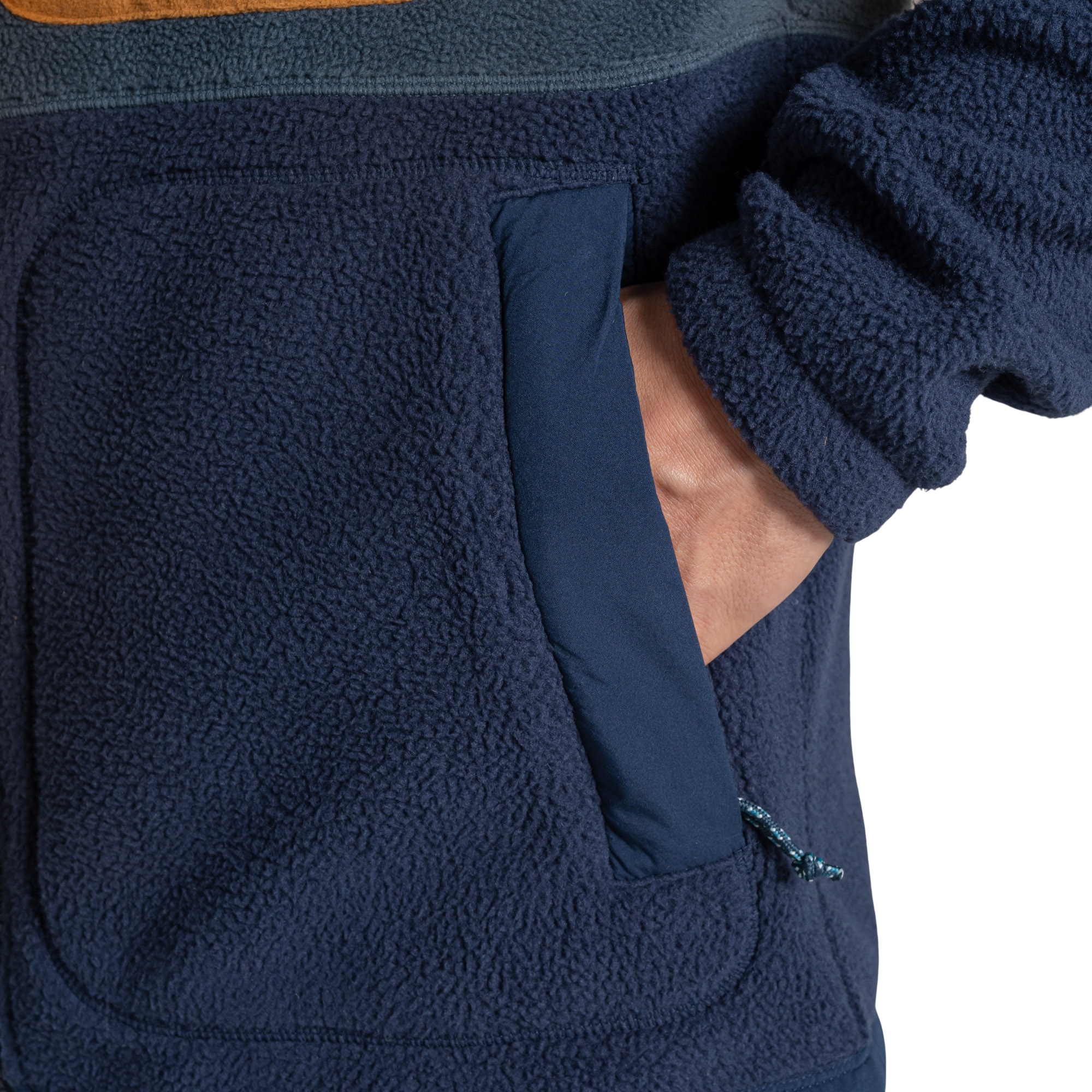 Craghoppers Men's Dades Full Zip Fleece (Blue Navy/Blue Stone)