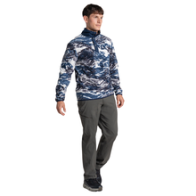 Load image into Gallery viewer, Craghoppers Men's Dewlish II Overhead Half Snap Fleece Top (Ecru Print)
