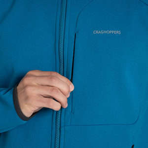 Craghoppers Men's Dynamic Pro Softshell Full Zip Fleece Jacket (Ocean Teal)