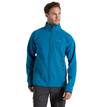 Load image into Gallery viewer, Craghoppers Men&#39;s Dynamic Pro Softshell Full Zip Fleece Jacket (Ocean Teal)
