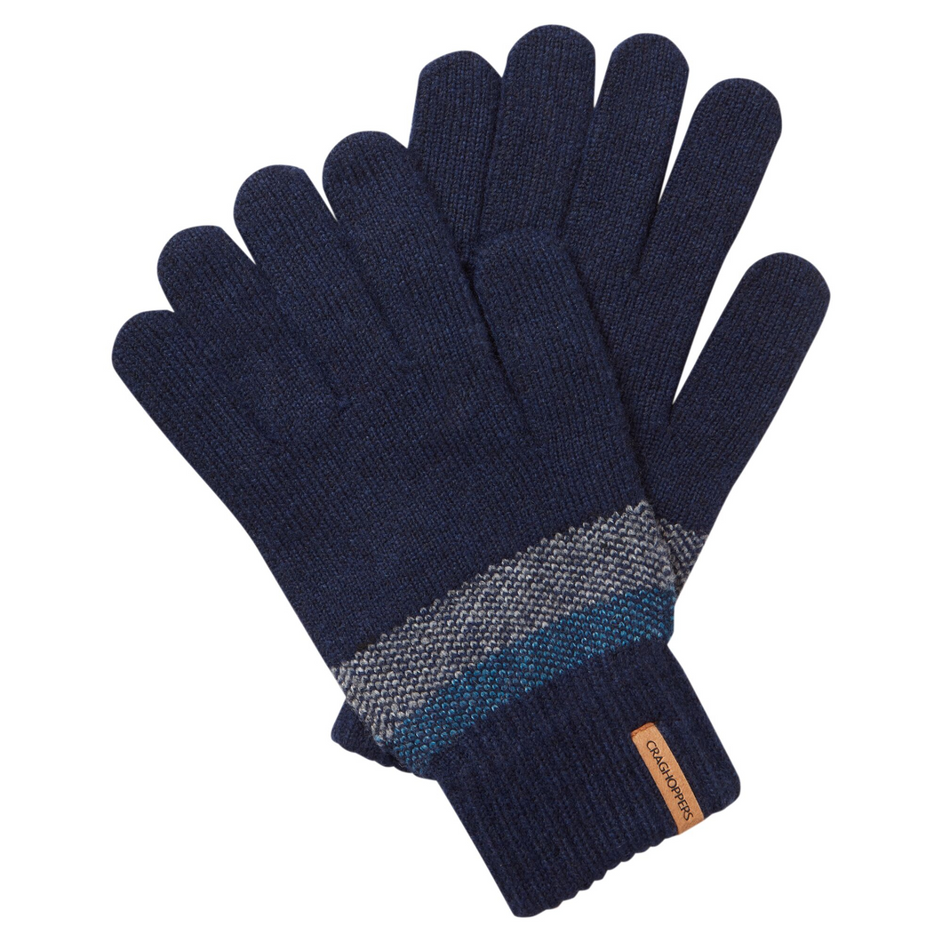 Craghoppers Unisex Forster Gloves (Blue Navy)
