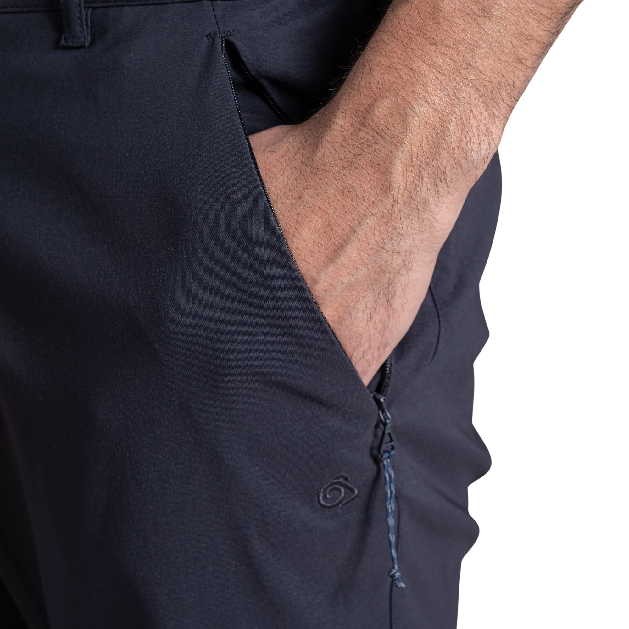 Craghoppers Men's Kiwi Pro III UPF50 NosiDefence Trousers (Dark Navy)(2025 Version)
