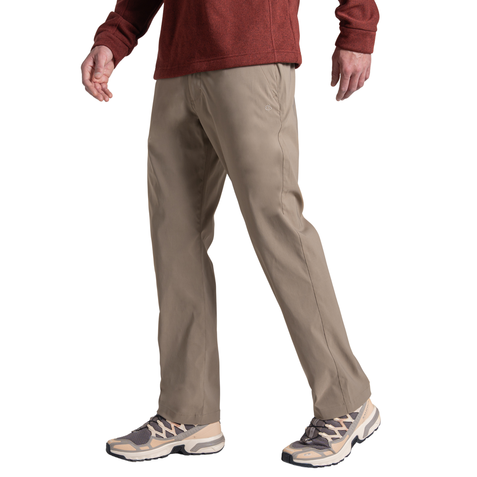 Craghoppers Men's Kiwi Pro III UPF50 NosiDefence Trousers (Pebble)(2025 Version)