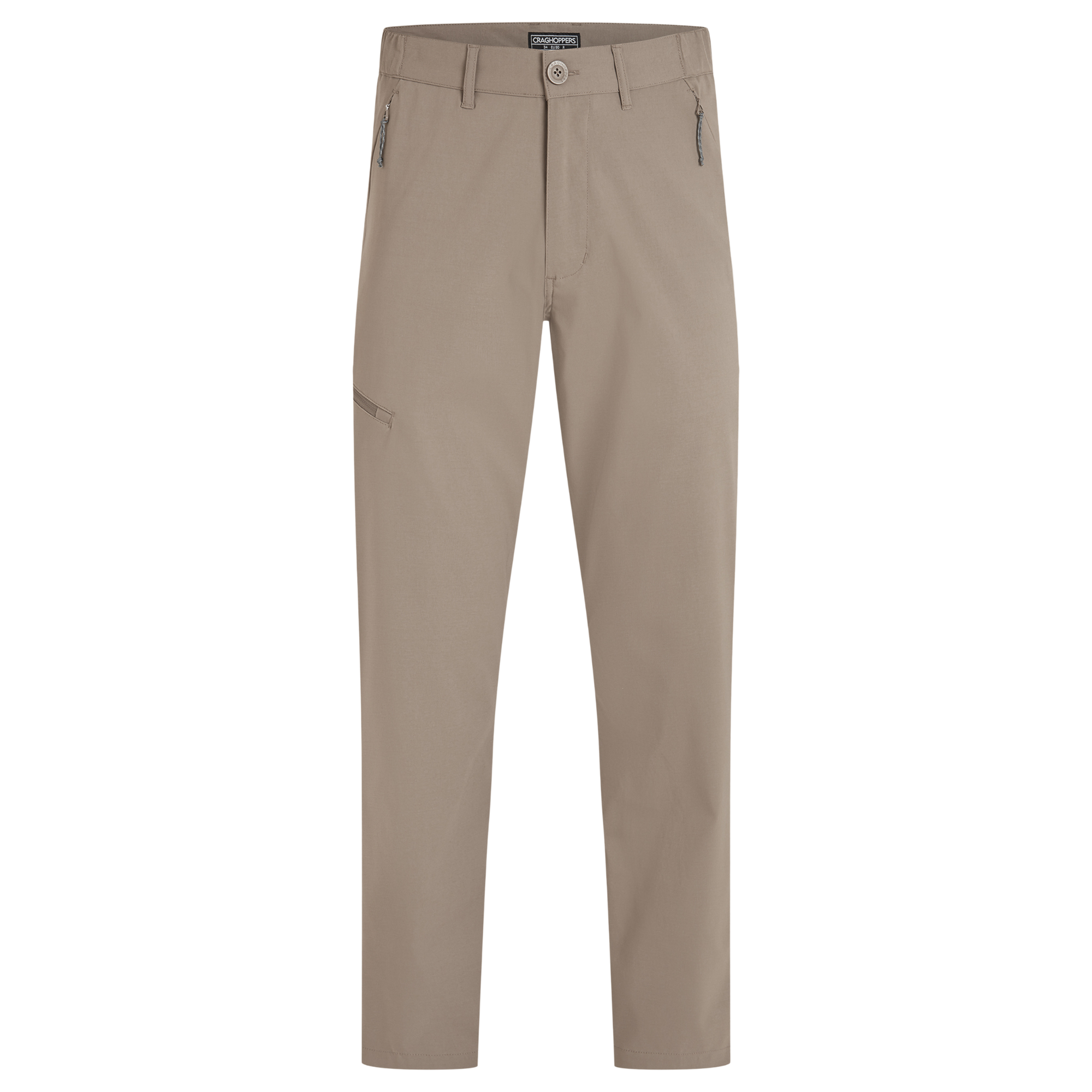 Craghoppers Men's Kiwi Pro III UPF50 NosiDefence Trousers (Pebble)(2025 Version)